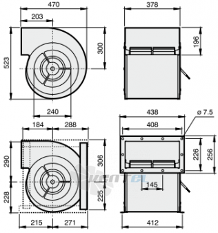 Rosenberg DRAE 282-4 - описание, технические характеристики, графики